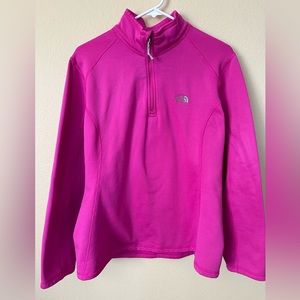 The North Face Women’s Hot Pink Pullover Sweater, XL
